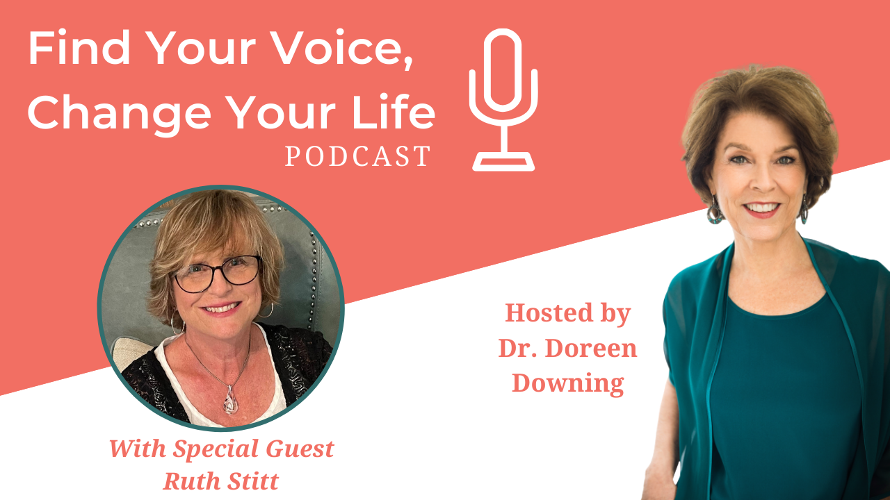 Ruth Stitt appearance: Find Your Voice, Change Your Life Podcast