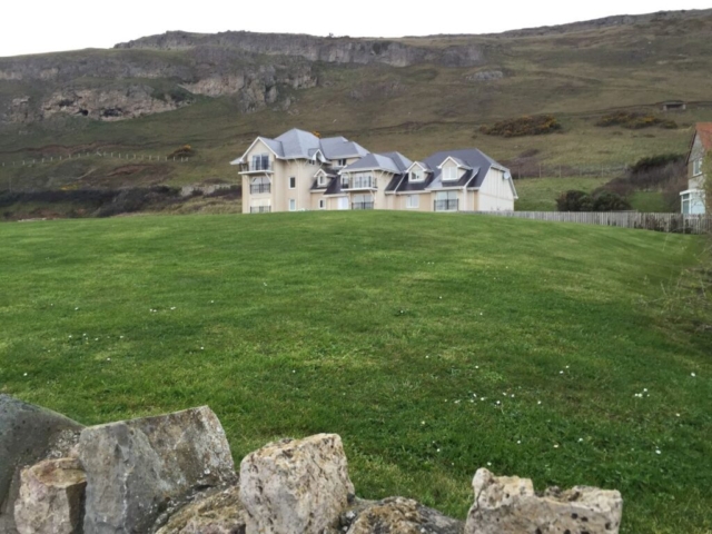 Large house on a hill in Wales